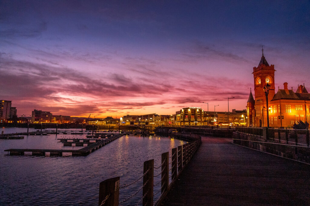 Cardiff Skyline